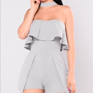 Grey Romper